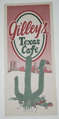 Gilley's Pasadena, Texas RARE Vintage Collection Lot Hat Stickers Beer Can +