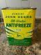 John Deere Four Legged Anti Freeze Coolant Can Rare PT550-Oil-JD-Gallon