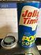 Jolly Time Pop Corn Stash Can Exxon Chemical Give A Way Vintage 1985 Rare Unit