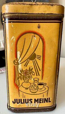 Julius Meinl Coffeee Tin Vintage Rare