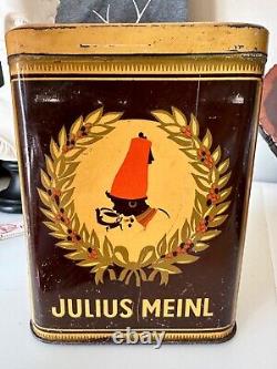 Julius Meinl Coffeee Tin Vintage Rare