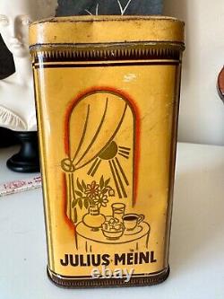 Julius Meinl Coffeee Tin Vintage Rare