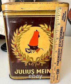 Julius Meinl Coffeee Tin Vintage Rare