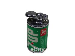 Ligther Pocket Cigarette 7up Can Pop Vintage Collectible Working 100 % Rare