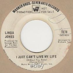Linda Jones I Just Can't Live My Life WB DEMO Soul Northern Motown