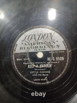 Little Richard Band keep knockin/can't believe RARE 78 RPM RECORD INDIA vg+