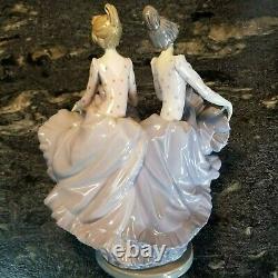 Lladro RARE 5370 Can Can dancing girls fine porcelain Perfect cond. 13 tall