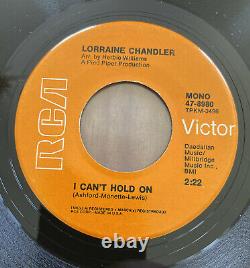 Lorraine Chandler I Can't Hold On 7 Mono 47-8980 Rare Northern Soul Record EX
