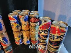 Lot/Set of 23 PEPSI Cool Cans 1990 Vintage/Rare/Limited Edition all Unopened