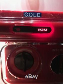Mini Venda Coin Operated Vending Fridge Can Cooler Dispenser Koolatron RARE UK