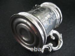 Money Box Silver Biedermeier from approx. 1850 Very Rare