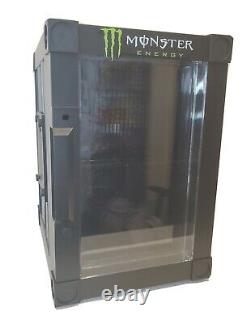 Monster Energy Drink Thermo Fridge Refrigerator Mini Fridge Holds 18 Cans Rare