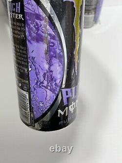 Monster Energy Dub Edition Mad Dog 3 x Cans Set Empty Rare Collectors Can Flaws