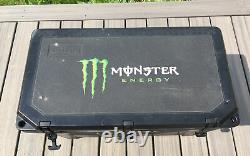 Monster Energy Grizzly 75 Quart Cooler Holds 84 Cans Rare