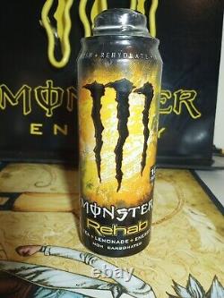 Monster Energy Rehab Tea Can Rare Collectable / Display Only