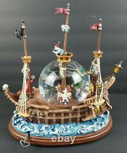 NO BOX READ Walt Disney Parks Peter Pan Globe You Can Fly! Pirate Ship RARE
