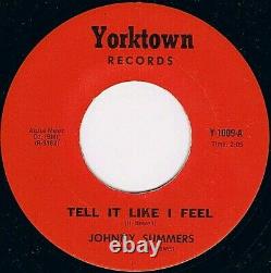 Northern / Rare Soul 45 Johnny Summers I Can't Let Go Yorktown Nm