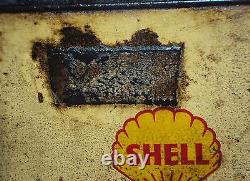 Old 1960s Original Shell Dentax 90 Gear Oil Tin Can Advertisement Item Rare # 5