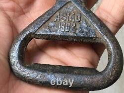 Old Vintage Wilson Appu Asiad 1982 Rare Big Size Rustic Iron Bottle Can Opener