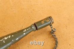 Old WW2 WWII Vintage German Army Military Oil Tin Bottle Can Oiler MG 34-42 RARE