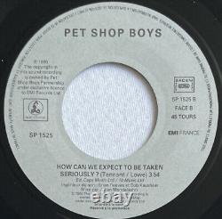 PET SHOP BOYS -How Can We Be Taken Seriously- Very Rare Unique French Promo 7