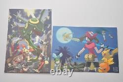 Pokemon Gallery Collection 10 Postcard PG Pokemon Center Limited 2014 Rare
