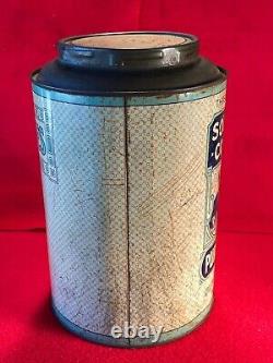 Q1 RARE Oliver Finnie Southern Comfort Coffee Tin Can Memphis TN Matches Sign