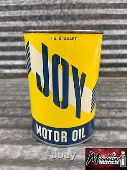 RARE 1950's JOY Motor Oil Can 1 qt. Gas & Oil