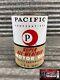 RARE 1960's PACIFIC COOPERATIVES Motor Oil Can 1 qt. Gas & Oil