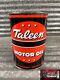 RARE 1960s TALEEN Motor Oil Can 1 qt. Gas & Oil