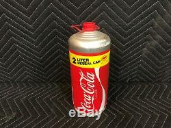 RARE 1980's Vintage Coca Cola 2 Liter Reseal Aluminum Can Prototype Coke Test