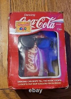RARE 1980s Takara Red Coca-Cola Original Dancing Coke Can In Box