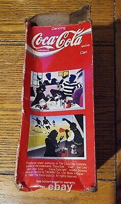 RARE 1980s Takara Red Coca-Cola Original Dancing Coke Can In Box