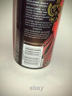 RARE! 2007 JAVA MONSTER ENERGY DRINK RUSSIAN! (1X) FULL 15oz Can