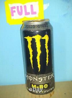 RARE! 2007 Monster Energy M-80 80% JUICE SKU 077 FULL SEALED UNOPENED 16oz CAN