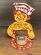 RARE C. 1930 TODDY Display with 1/2 Lb Can Countertop Display, Chololate Food Drink