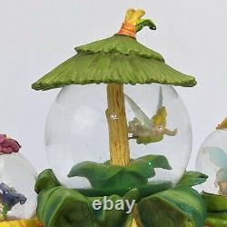 RARE Disney Store Tinker Bell's Fairy Friends Musical Snow Globe You Can Fly
