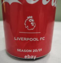 RARE Liverpool Drink Cans Coca Cola x2 & Red Bull x1