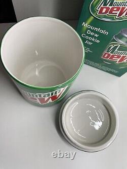 RARE Mountain Dew Collectible Cookie Jar PSC International Limited Edition
