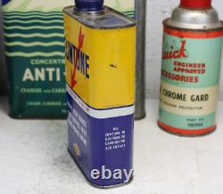 RARE NEAR MINT dated 1953 SUNOCO SUNTUNE MOTOR OIL Old Original Tin Can