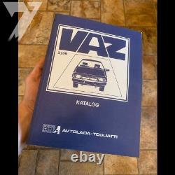 RARE Parts Catalog on 5 languages for VAZ LADA SAMARA 2109 21099 (can use 2108)