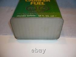 RARE! Shell camper fuel can english and french canada limited colorful empty