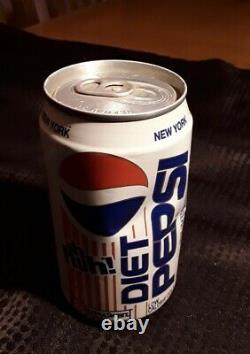 RARE UNOPENED EMPTY PEPSI CAN NEW YORK EDITION early 1990S FACTORY ERROR