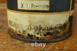 RARE Vintage 1930s United CO-OPS 1lb One Pound Metal Grease Oil Can Empty
