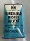 RARE Vintage 1960s International Harvester Windshield washer solvent can METAL