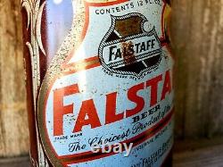 RARE! Vintage Falstaff beer, CONE TOP. Filled in the New Orleans, La. Brewery