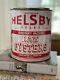 RARE Vintage Helsby Brand Oyster 1 Gallon Tin Can- PACKER VA 277 Collectible