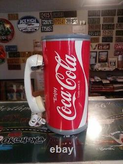 RARE Vintage Paul Nelson Coca Cola ROTARY DIAL Telephone Coke Can
