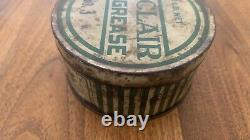 RARE Vintage SINCLAIR Motor Oil Cup Grease 1lb Oil Can Early (1910's/20s) 4x2