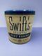 RARE Vintage Swifts Beef Brains Can Advertising Tin farm cattle